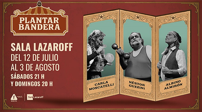 Plantar Bandera - Sala Jorge Lazaroff - del 12/07/2025 al 03/08/2025 Plantar Bandera - Sala Jorge Lazaroff - del 12/07/2025 al 03/08/2025