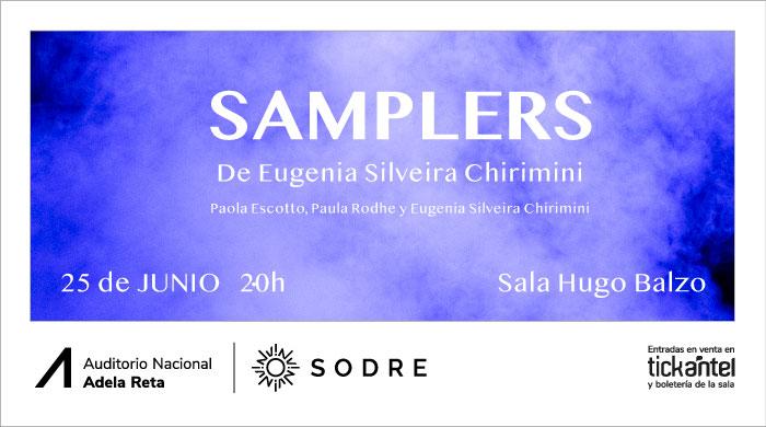 SAMPLERS - tecnología ancestral - Sala Hugo Balzo - 25 de junio 2025 - 20 hs. SAMPLERS - tecnología ancestral - Sala Hugo Balzo - 25 de junio 2025 - 20 hs.