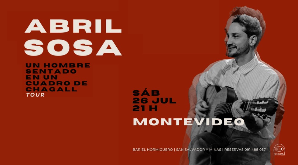 Luego de siete años vuelve Abril Sosa a Montevideo