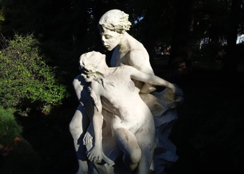 escultura en Parque Rodó - Foto Federico Meneses