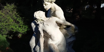 escultura en Parque Rodó - Foto Federico Meneses