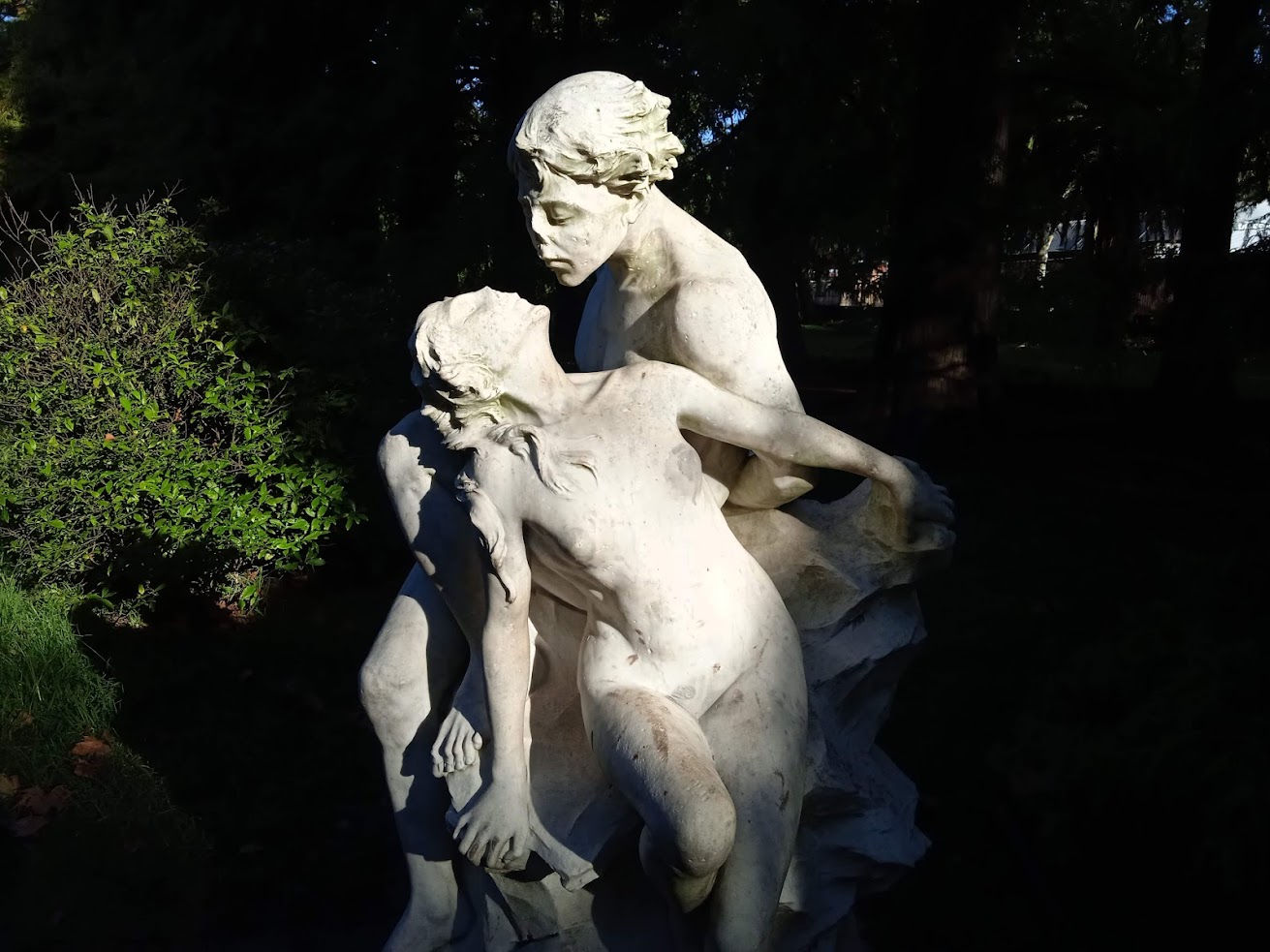 escultura en Parque Rodó - Foto Federico Meneses