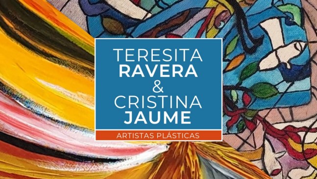 Teresita Ravera y Cristina Jaume en Espacio Cultural “Miguel Ángel”