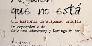 Alguien que no estáde Carolina Adamovsky y Domingo Milesi