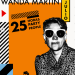 Wanda Martin. Afiche Promo 25 Horas Party People
