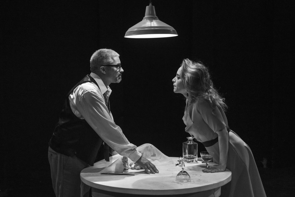 Acreedores de Strindberg y una nueva versión en El Galpón Foto: Alejandro Persichetti 