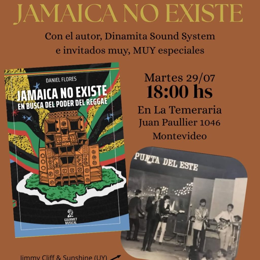 Jamaica No Existe - libro del autor argentino Daniel Flores - martes 29 de julio 2025 - 6 PM - La Temeraria