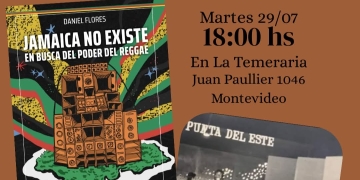 Jamaica No Existe - libro del autor argentino Daniel Flores - martes 29 de julio 2025 - 6 PM - La Temeraria