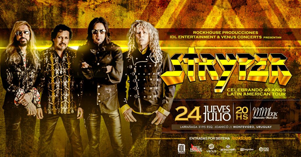 STRYPER - GIRA 40 AÑOS - Mmbox - 24 de julio 2025 - 20 hs.