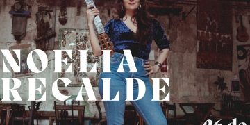 Noelia Recalde, en vivo en Montevideo. Por primera vez en Sala Camacuá el próximo sábado 26 de julio 2025