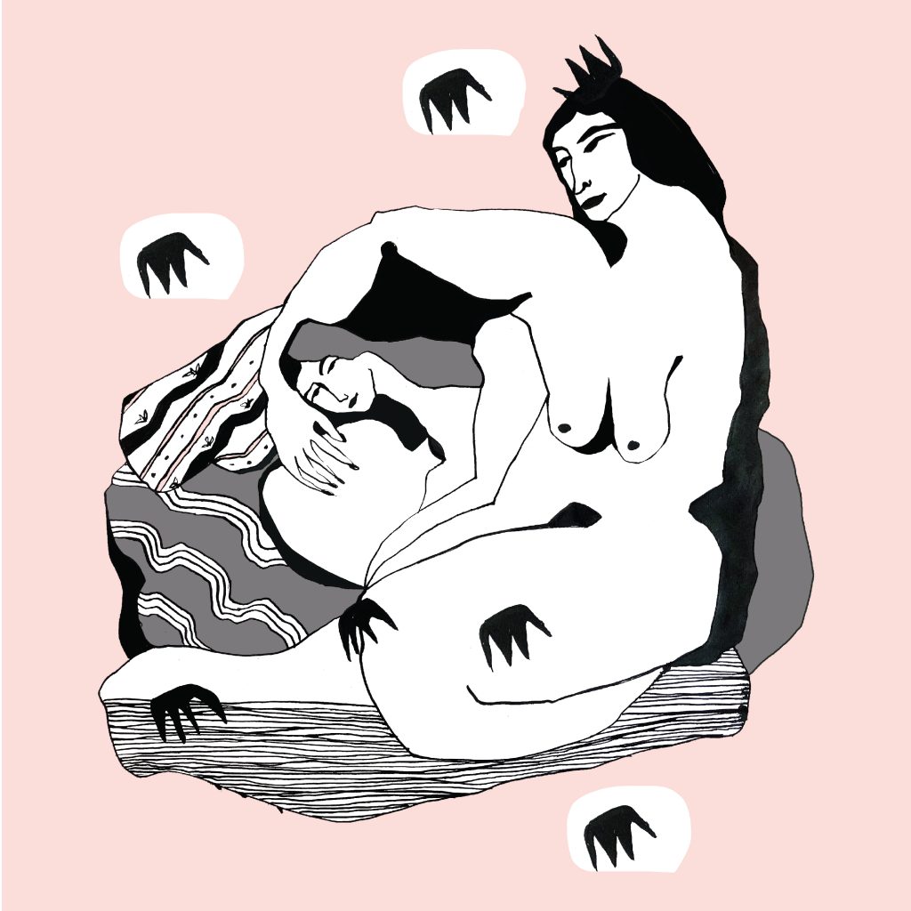 Carátula Susurra diseñada por Ceciro