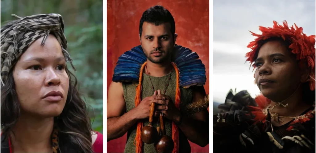 Foto: Olinda Tupinambá, 1989, Bahía. Vive y trabaja en Pau Brasil, Bahía. Foto: Mauricio Requião