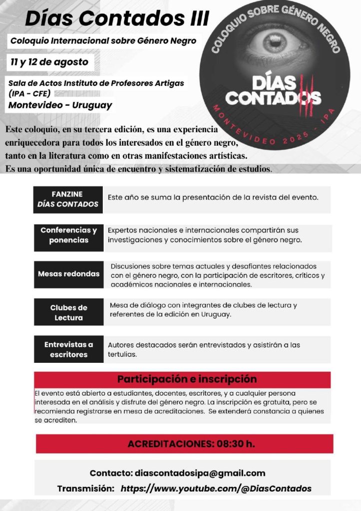 Dias contados III - charla con Andrea Aquino by Edh Rodríguez Dias contados III - charla con Andrea Aquino by Edh Rodríguez