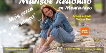 Marisol Redondo regresa a Montevideo para grabar su nuevo álbum y brindar un único concierto