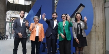 Jeannette Jara como Ministra del Trabajo en la promoción del Proyecto de Ley de 40 horas laborales