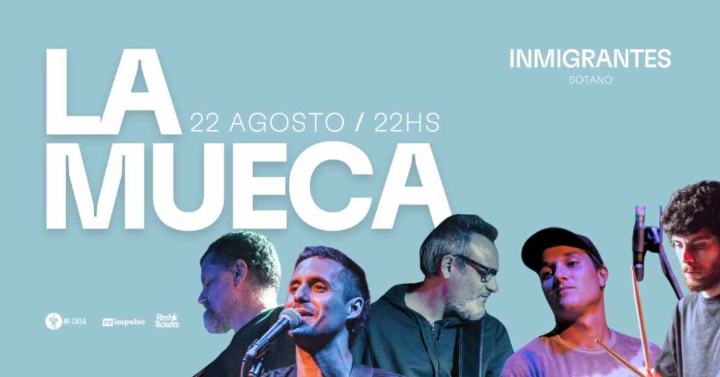 La Mueca presenta El Camino - Inmigrantes MVD - Viernes 22 de Agosto 2025 - 22 hs.
