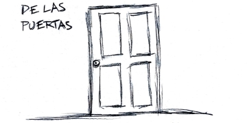 dibujo de una puerta