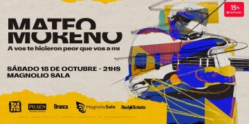 MATEO MORENO - A vos te hicieron peor que vos a mi - Sábado 18 de Octubre 2025- 21 hs. Magnolio Sala