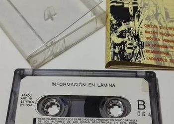 Casete original de la única edición (hasta la fecha) de Criaturas del Pantano