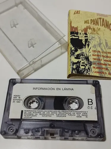 Casete original de la única edición (hasta la fecha) de Criaturas del Pantano Casete original de la única edición (hasta la fecha) de Criaturas del Pantano