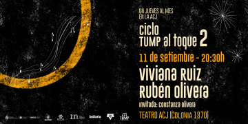 Rubén Olivera y Viviana Ruiz en TUMP AL TOQUE 2 - Jueves 11 de Septiembre 2025 - 20:30 hs. - ACJ Centro