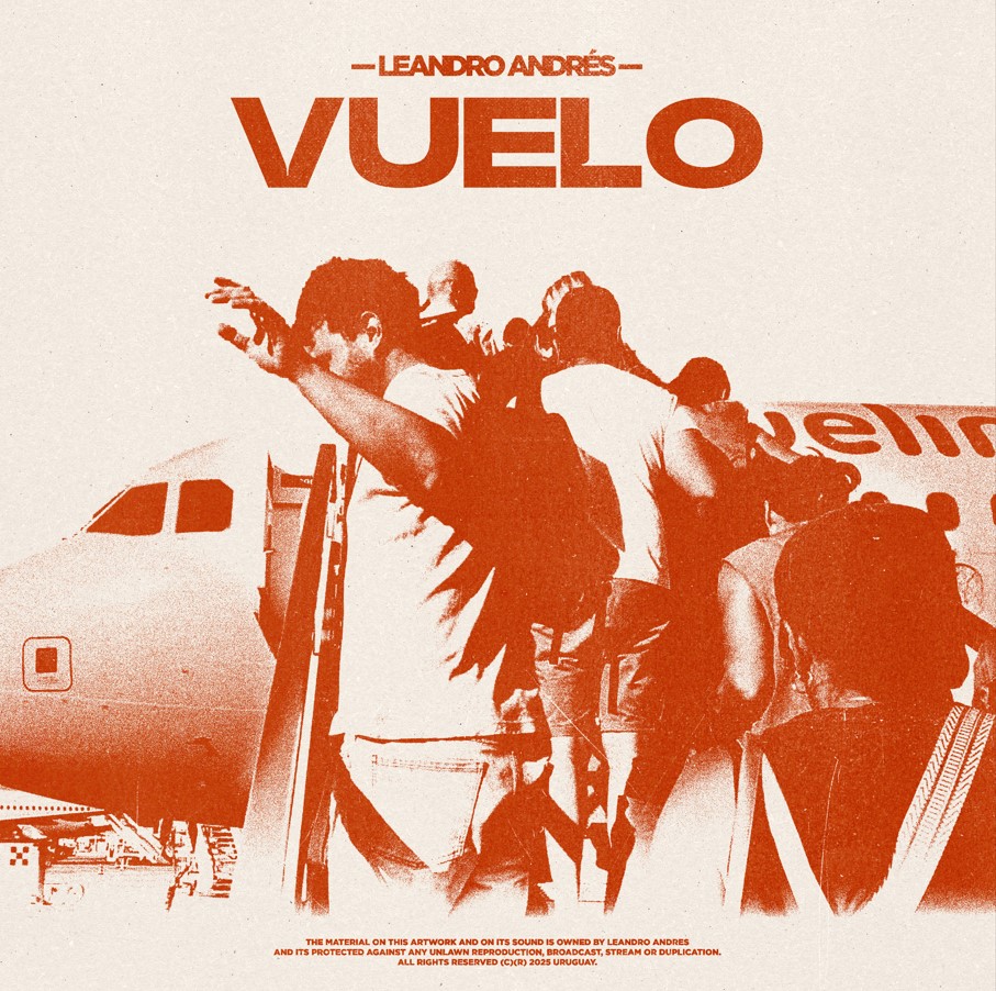 Leandro Andrés Itza lanza su primer single solista: Vuelo portada disco vuelo