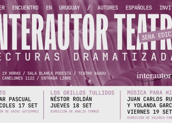 Interautor Teatro 2025 en AGADU