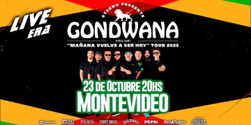 GONDWANA en Montevideo - Jueves 23 de Octubre - 20 hs. - Live Era
