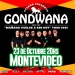 GONDWANA en Montevideo - Jueves 23 de Octubre - 20 hs. - Live Era