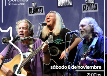 El Desenchufazo: Berocay - Bordoni - Kleiman - Sala Corchea - SÁBADO 8 DE NOVIEMBRE 21:00H.