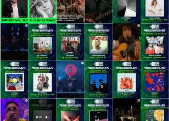 GANADORES PREMIOS GRAFFITI 2025 – Segunda entrega - Sala Zitarrosa - 5 de noviembre