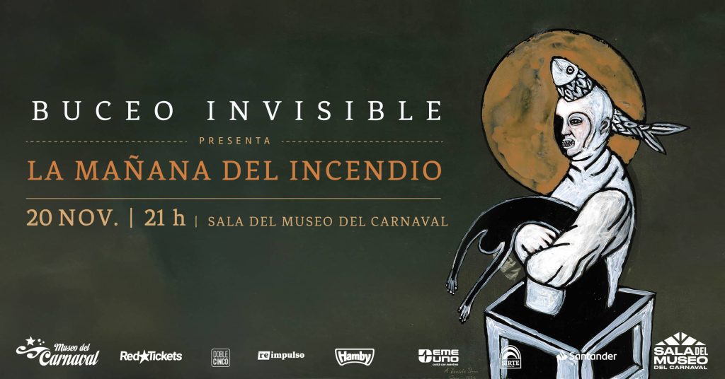 BUCEO INVISIBLE en vivo presentando "La mañana del incendio" Jueves 20 de Noviembre 2025 - 21:00 hs.