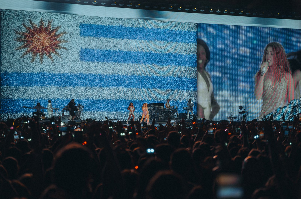 SHAKIRA HACE HISTORIA EN URUGUAY - Diciembre 2025 - Foto Producción AM