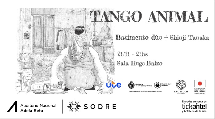 Tango Animal - Gira presentación Batimento dúo + Shinji Tanaka (Jp)
