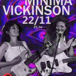 Mínima + Vickinson se presentan en Mandrágora - Sábado 22 de noviembre 2025 - 21 hs.