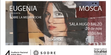 Eugenia Mosca presenta Sobre la Medianoche - Auditorio Adela Reta - Sala Hugo Balzo - 20 de noviembre 2025