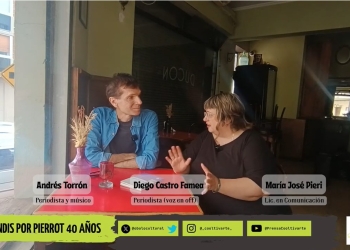 Brindis por Pierrot 40 años de un disco fundamental Entrevista a Andrés Torrón by María José Pieri - Diego Castro Famea
