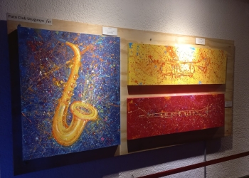 Movimiento – Pintura - - marzo 2024 - La Cretina Casa - Exposición de Santiago Méndez - Foto Federico Meneses