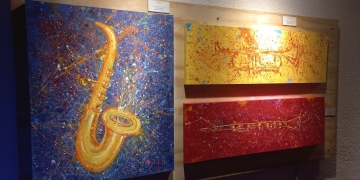 Movimiento – Pintura - - marzo 2024 - La Cretina Casa - Exposición de Santiago Méndez - Foto Federico Meneses