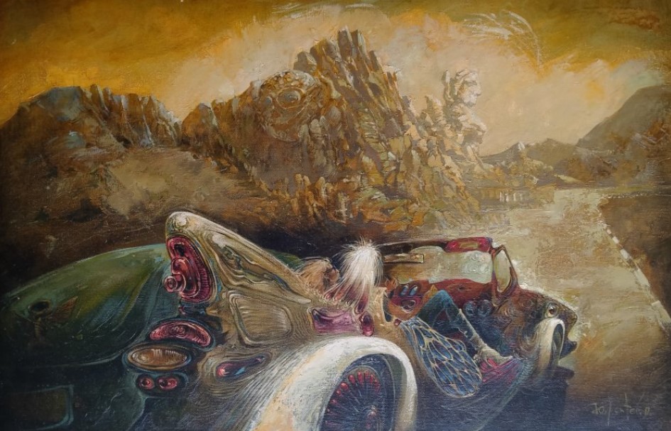 Valle de los fantasmas de Yuriy Laptev, Ucrania. Extraído de joseartgallery.com