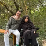 Adela Casacuberta - Hongos rosados en los jardines de Las Musas - José Ignacio, Uruguay by Daniel Benoit Cassou