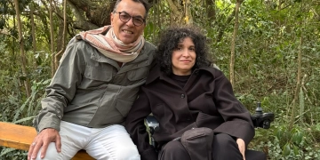 Adela Casacuberta - Hongos rosados en los jardines de Las Musas - José Ignacio, Uruguay by Daniel Benoit Cassou