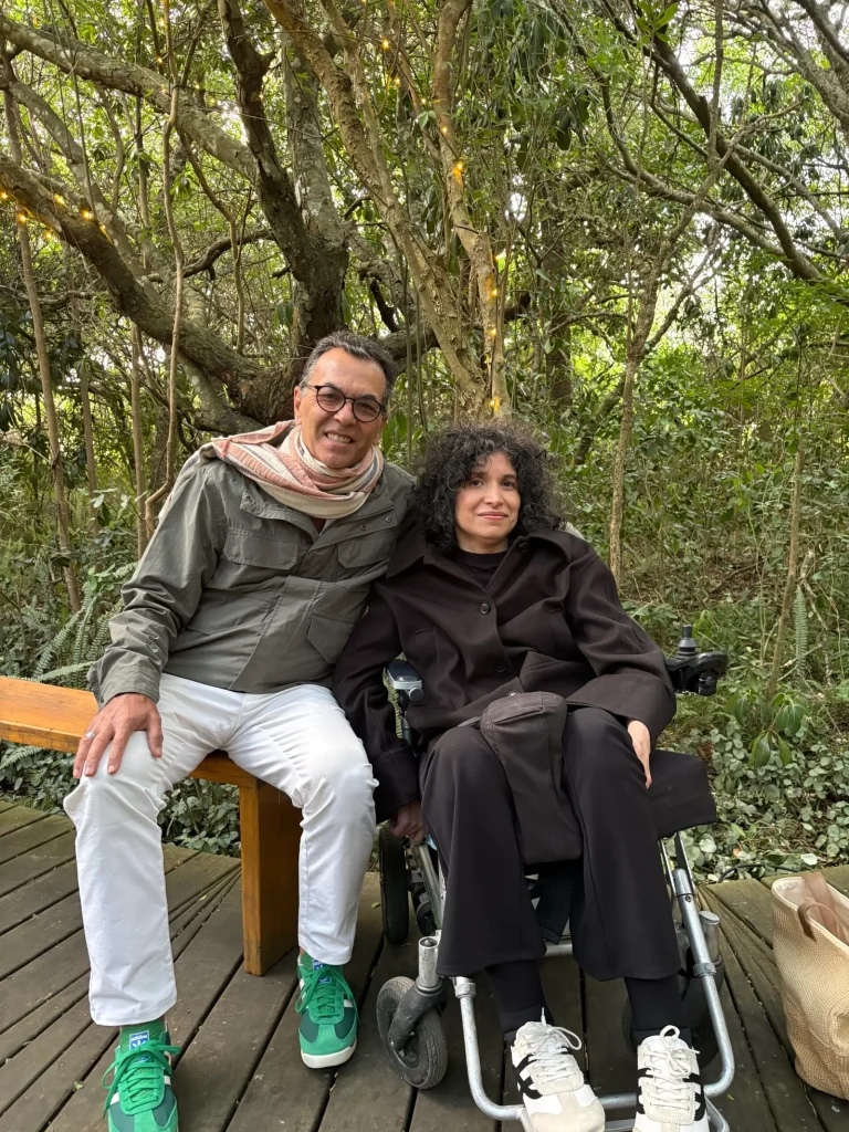 Adela Casacuberta - Hongos rosados en los jardines de Las Musas - José Ignacio, Uruguay by Daniel Benoit Cassou