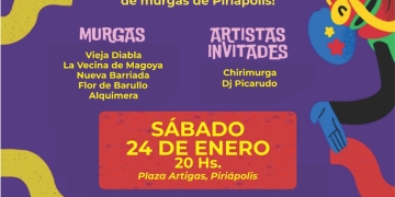 Festi Encandilado - Piriápolis - Sábado 24 de enero 2026 - 20 hs.