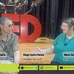 Jorge Esmoris enciende LED en Sala Camacuá - Entrevista by María José Pieri y Diego Castro Famea