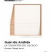 Juan de Andrés - La geometría del silencio - Museo MACA - Sala 4 - 23 de enero 2026
