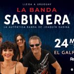 A un año de la despedida de Joaquín Sabina de los escenarios, La Banda Sabinera se presentará el 24 de marzo 2026 en el Teatro El Galpón.