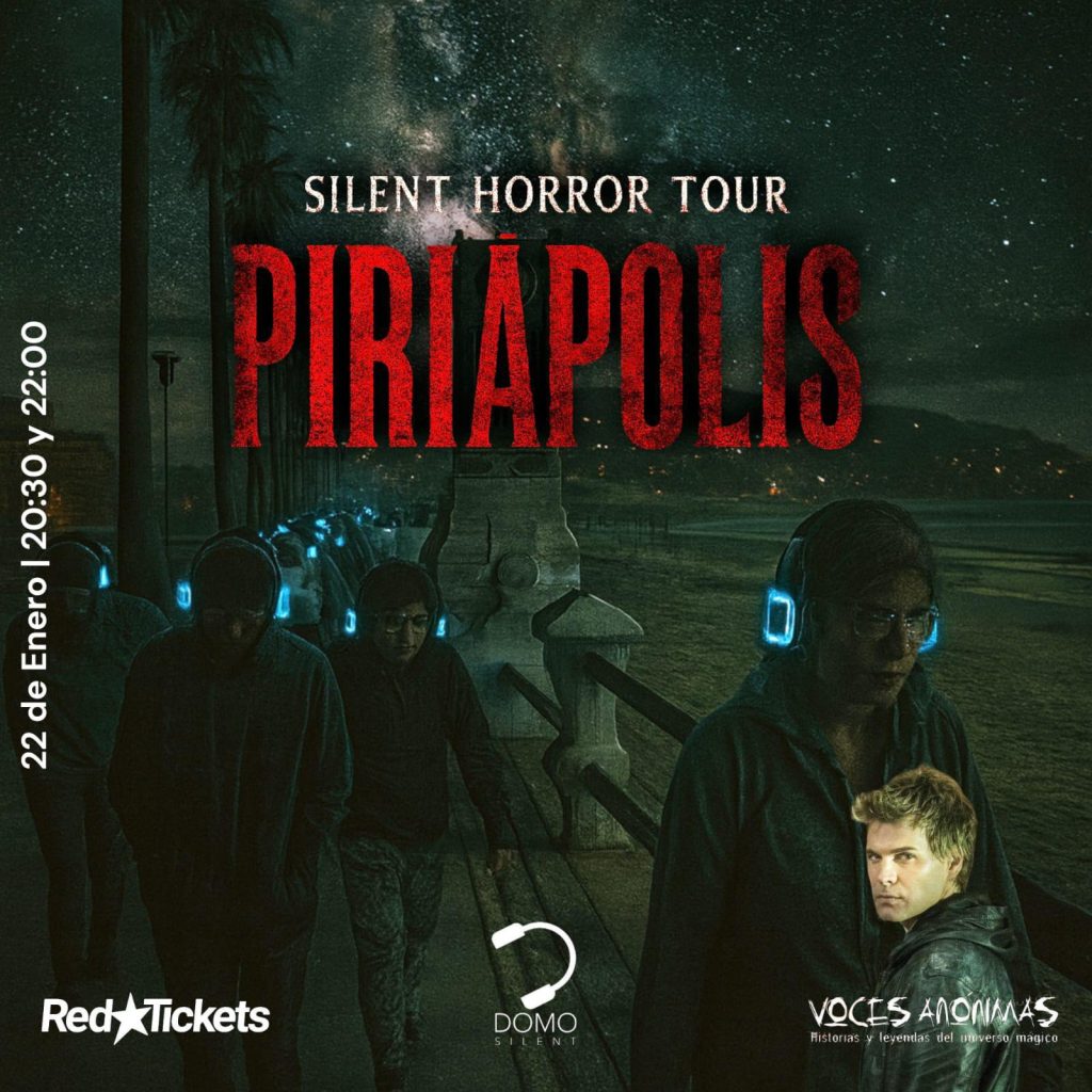 Piriápolis con auriculares inalámbricos Piriápolis con auriculares inalámbricos