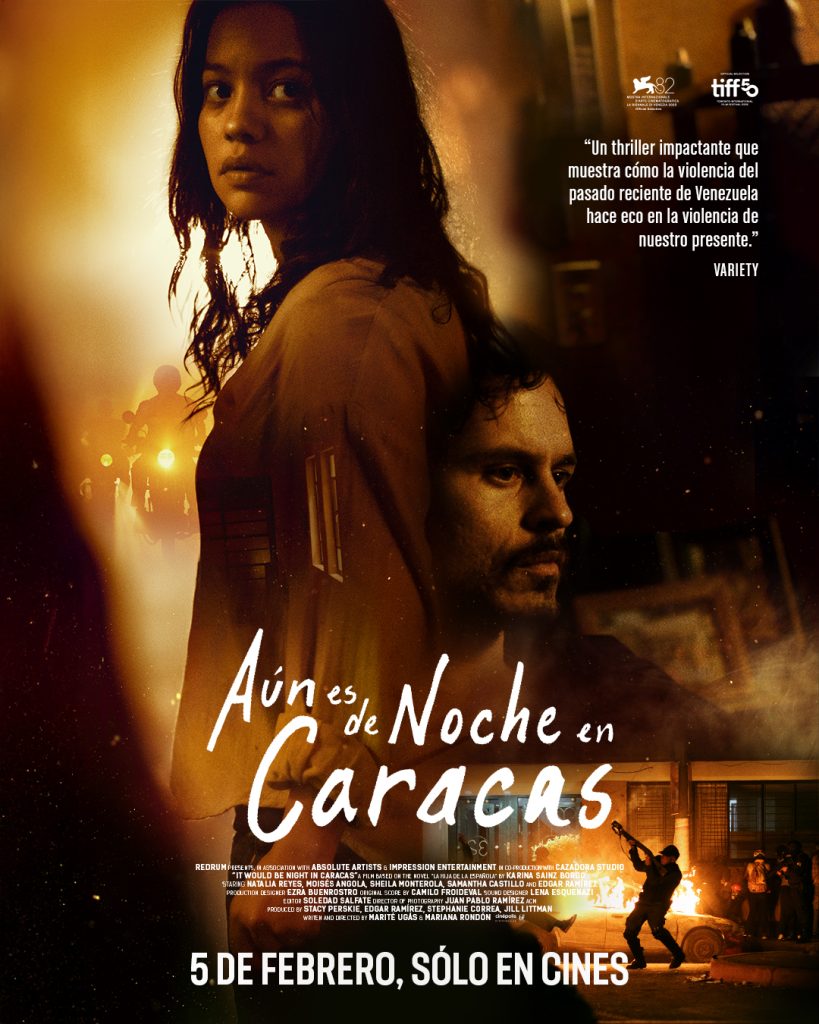 Aún es de noche en Caracas - dirigida por Mariana Rondón y Marité Ugás by Luciana Rodriguez