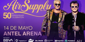 Air Supply - Antel Arena - jueves 14 de mayo 2026